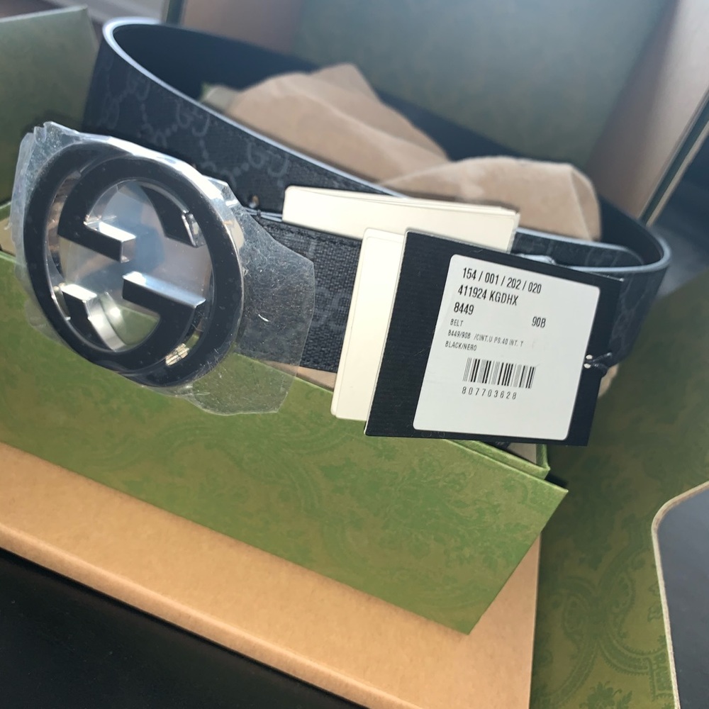 Gucci GG Supreme Belt